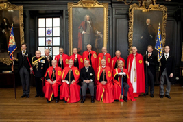 HRH The Duke of Gloucester with the ISKB Council