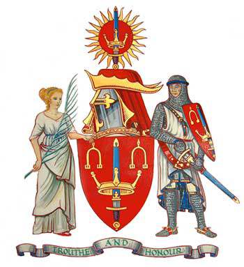 The Armorial Bearings of the Society.